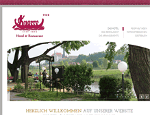 Tablet Screenshot of meissen-hotel.com